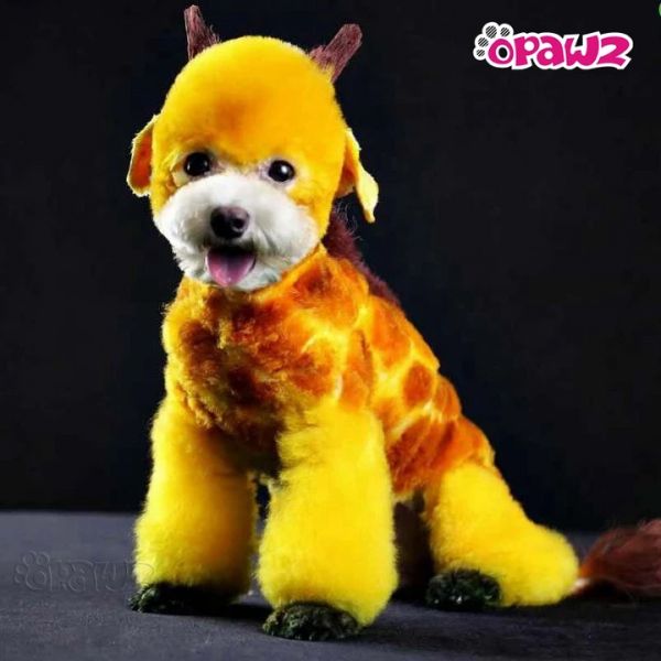 Желтая краска для животных Opawz Dog Hair Dye Glorious Yellow 150 мл.