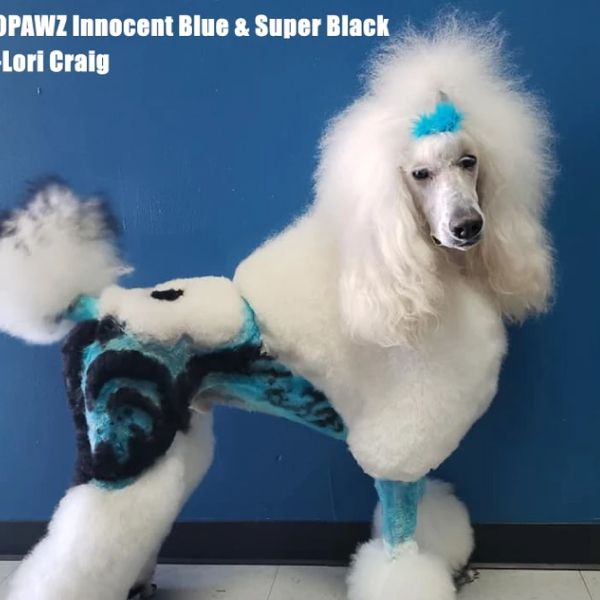 Голубая краска для животных Opawz Dog Hair Dye Innocent Blue 150 мл.