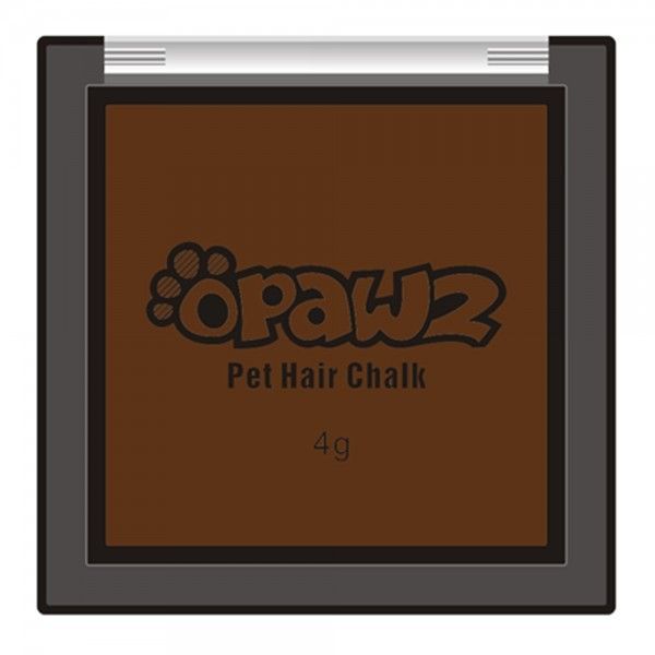 Коричневый мелок для шерсти Opawz Pet Hair Chalk Brown 4 гр.