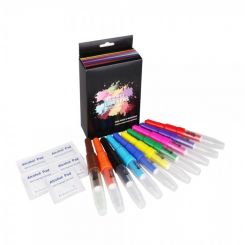 Фломастеры-распылители цветные Opawz Blow Pen 10 шт артикул OW09-BP фото, цена gr_18394-01, фото 1