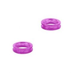 Фиолетовые кольца для ножниц Show Tech силикон, d-20 мм. 2 шт. артикул STC-22STE050 фото, цена gr_19323-01, фото 1