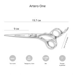 Ножницы для груминга Artero One 7,0'' прямые. артикул ART-T48070 фото, цена gr_19380-02, фото 2
