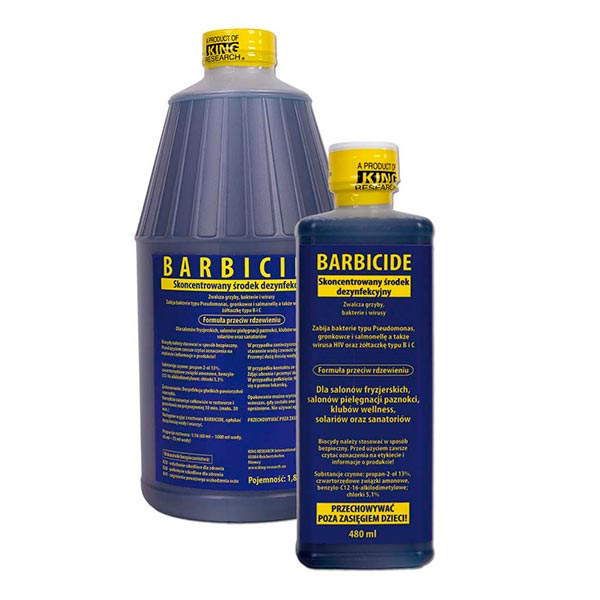 Жидкость для дезинфекции Barbicide Concentrate 1/16 - 1,9 мл.
