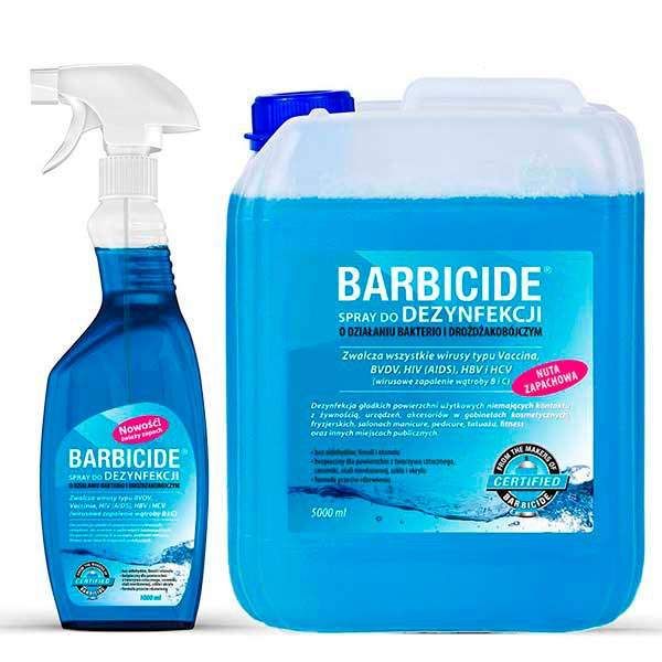 Жидкость без запаха для дезинфекции поверхностей Barbicide Regular 5 л.