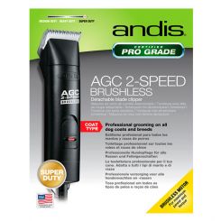 Машинка для груминга Andis Super AGC 2 Speed Brushless Black артикул AN 25140 фото, цена gr_19971-05, фото 5