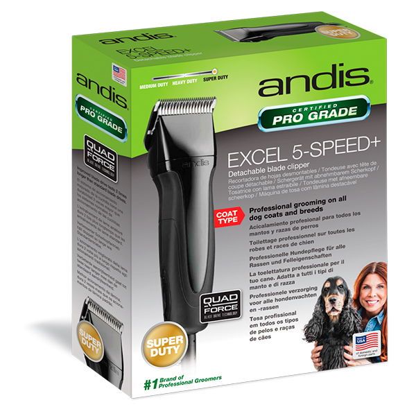 Машинка для стрижки животных Andis Excel Happy Hour 5-Speed SMC