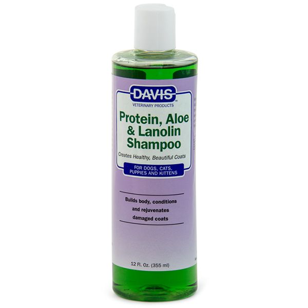 Шампунь Davis Protein and Aloe and Lanolin Shampoo 12:1 - 355 мл.