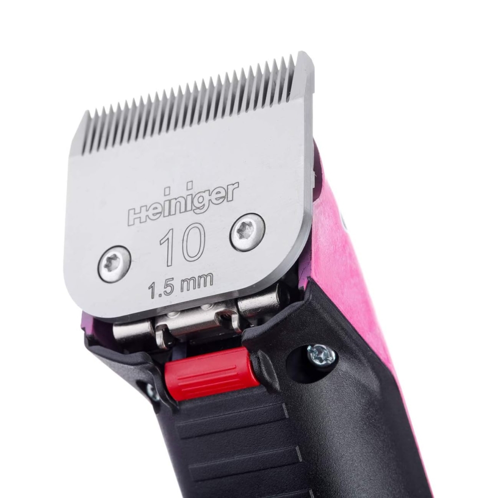 Машинка для стрижки животных Heiniger Saphir Pink - купить в Машинка для стрижки животных Heiniger Saphir Pink - купить в