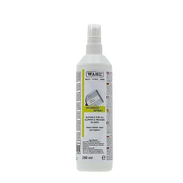 Отзывы на Антибактерицидный спрей для ножей Moser Hygienic Spray 250 мл. - 1