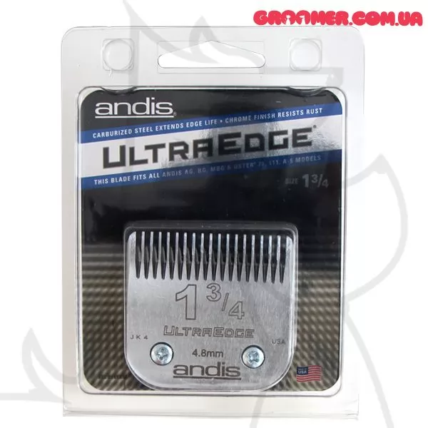 Характеристики Ножевой блок Andis Ultra Edge 4,8 мм - 4