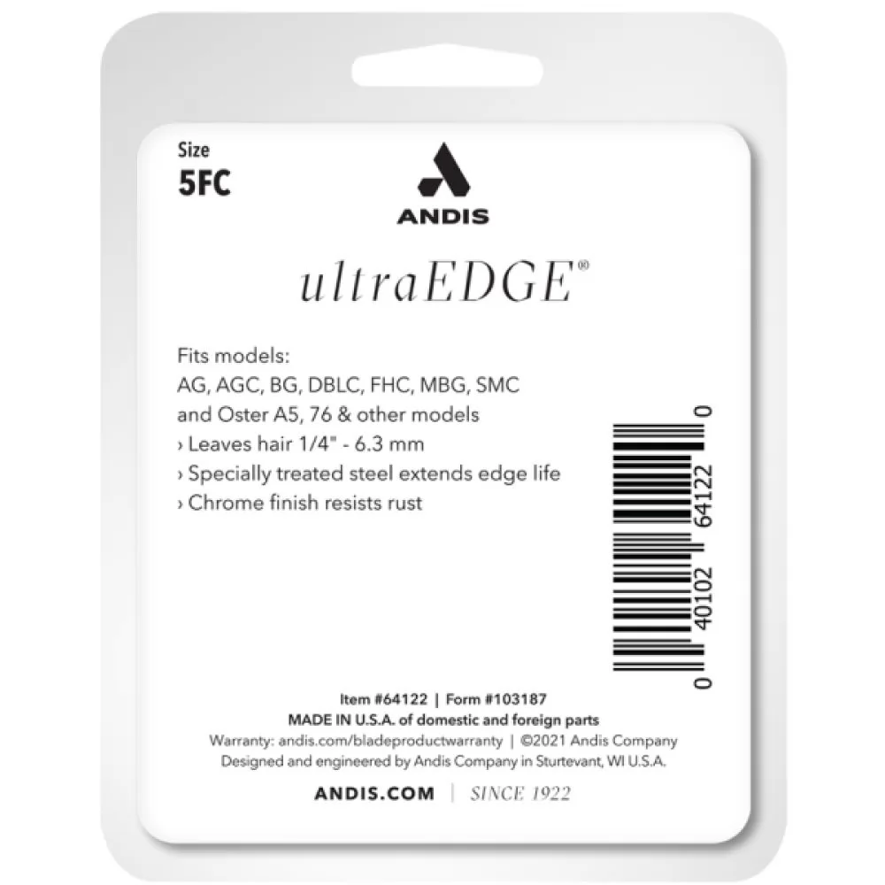 С Ножевой блок Andis Ultra Еdge 6,3 мм покупают: - 3