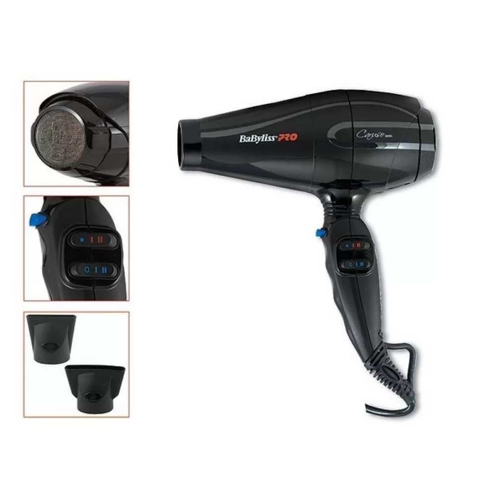 Фен Babyliss Pro Caruso Ionic 2400 Вт. - 3