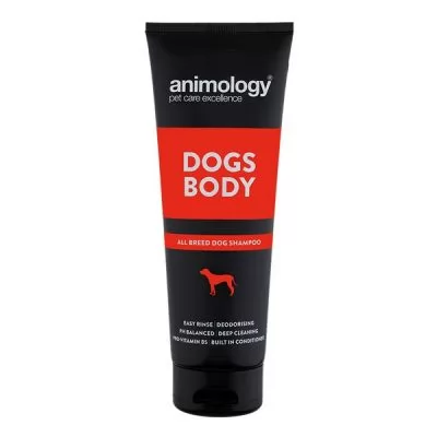 Характеристики Шампунь для щоденного купання собак Animology Dogs Body 250 мл.