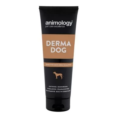 Информация о сервисе на Шампунь для чувствительной кожи собак Animology Derma Dog 250 мл. 