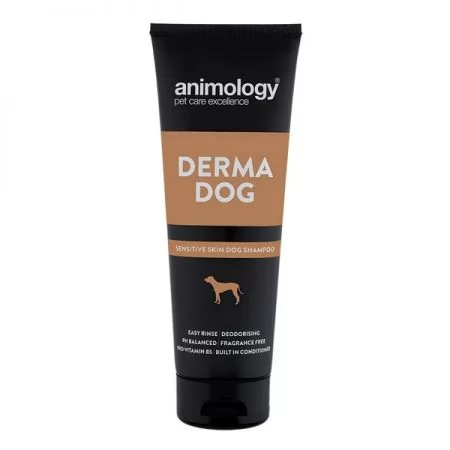 Фото Шампунь для чутливої ??шкіри собак Animology Derma Dog 250 мл. - 1