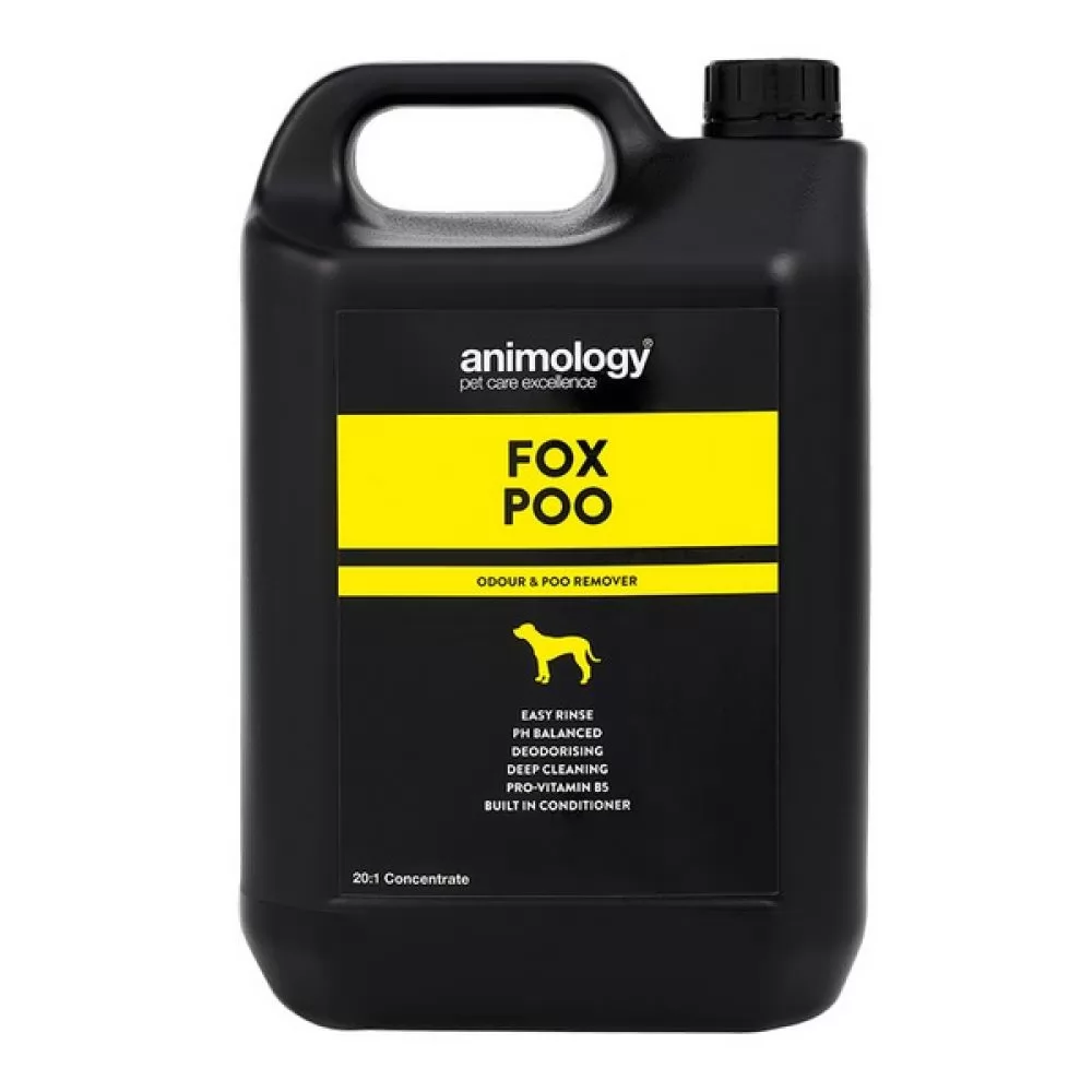 Шампунь для шерсті від неприємних запахів Animology Fox Poo 5 л.