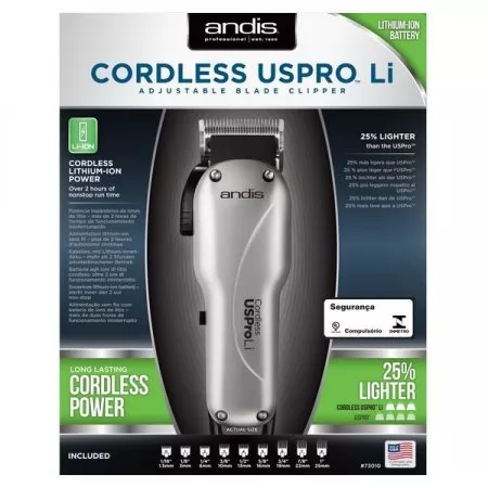 Фото Машинка для стрижки тварин Andis Cordless US PRO LI - 4