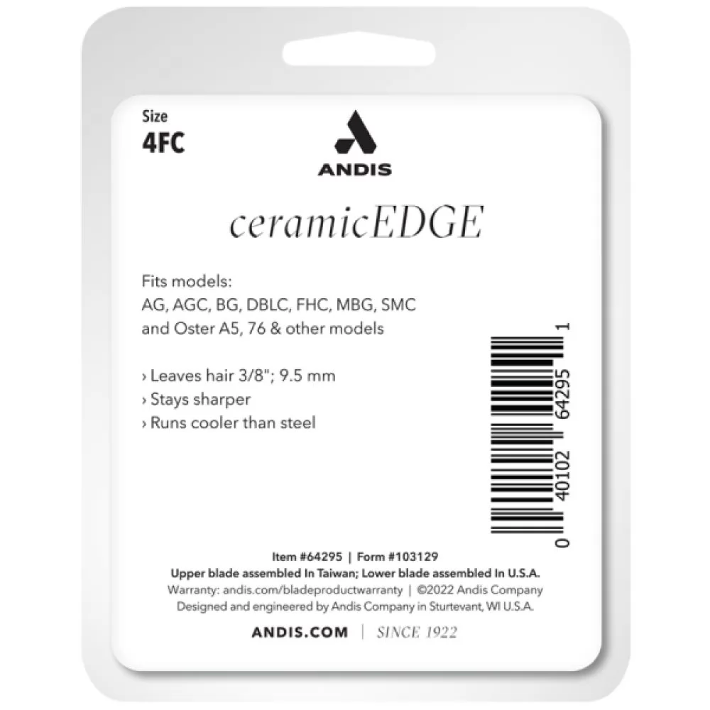 Ножовий блок Andis Ceramic Edge 9,5 мм. # 4FC - 3