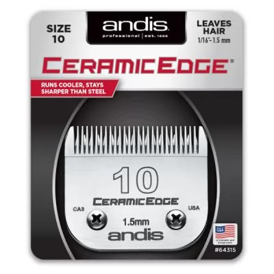 Інформація про сервіс на Ножовий блок Andis Ceramic Edge 1,5 мм