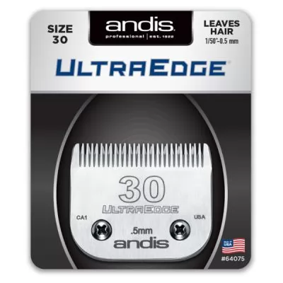 Характеристики Ножовий блок Andis Ultra Edge 0,5 мм # 30