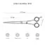 Ножиці для стрижки собак Artero Excalibur Evo 8 дюймів - 2
