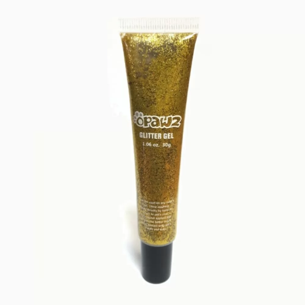 Золотий гель з блискітками Opawz Pet Glitter Gel Gold 30 мл