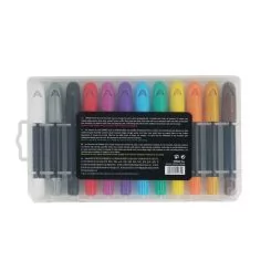 Фото Восковые мелки для шерсти цветные Opawz Paint Pen 10 шт - 3