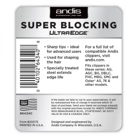 Фото Ножевой блок ANDIS ULTRA EDGE SUPER BLOCKING - 3