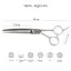 Характеристики Філірувальні ножиці для стрижки собак Yento Ergo Line 6,5 дюймів - 2