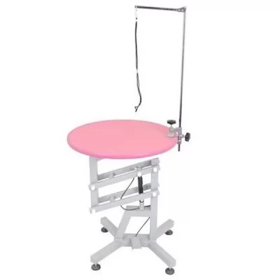 Круглый стол для груминга животных Shernbao FT-831 Pink