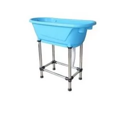 Фото Ванна пластикова для купання тварин Show Tech Handy Tub M Blue. - 1