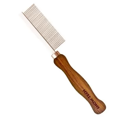 Товари зі схожими характеристиками на Гребінець з дерев'яною ручкою Show Tech Rosewood 18 см.