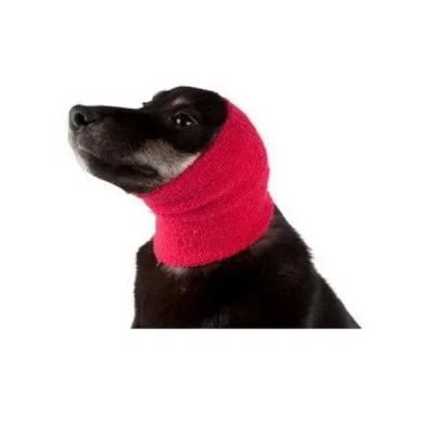 Бандаж для вух собак малий Show Tech Ear Buddy рожевий.