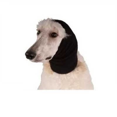 Все фото Большой бандаж для ушей собак Show Tech Ear Buddy черный. 