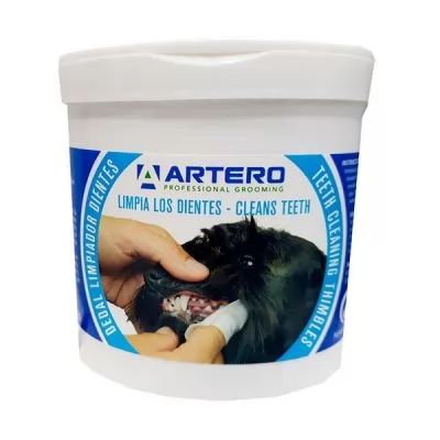 Відгуки на Серветки на палець для чищення зубів тварин Artero 50 шт. 