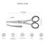 Характеристики Вигнуті ножиці для стрижки собак Artero Satin Mini 4.5 дюймів - 2
