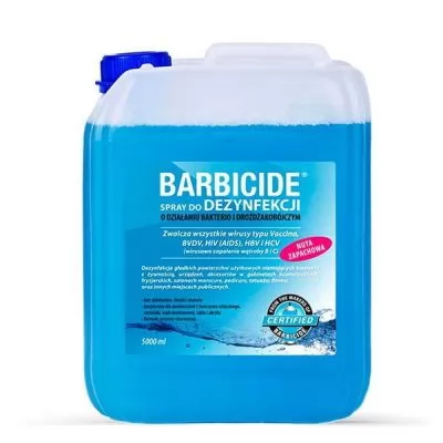 Все фото Жидкость для дезинфекции поверхностей Barbicide Fregrance Spray 5 л. 