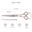 Характеристики Вигнуті ножиці для стрижки собак Yento Prime 8 дюймів - 2