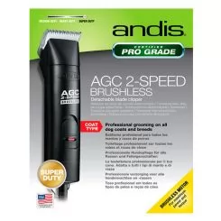 Фото Машинка для груминга Andis Super AGC 2 Speed Brushless Black - 5