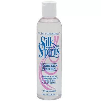 Характеристики Жидкий шелк Chris Christensen Silk Spirits блеск и антистатик 236 мл. 