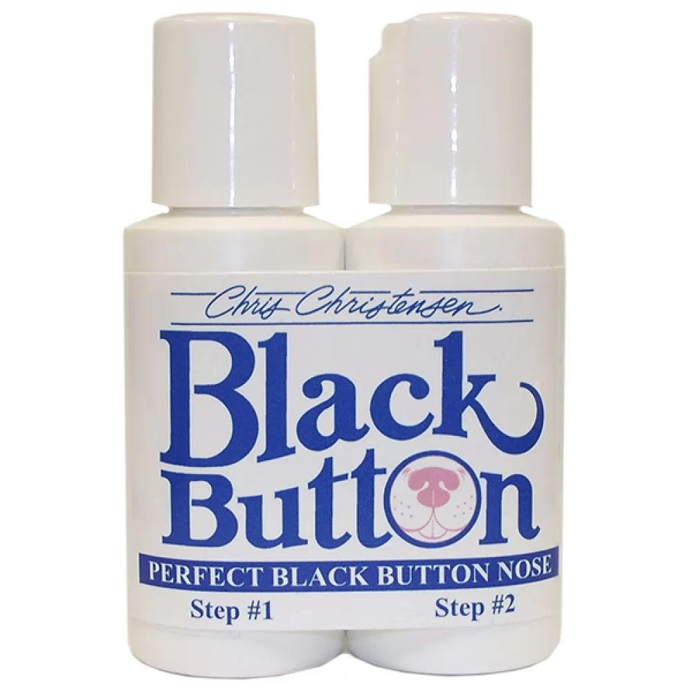 Затемнення носа для собак Chris Christensen Black Button 2-х фазний