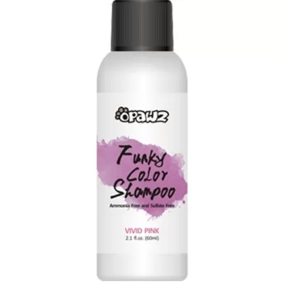 Отзывы на Оттеночный шампунь для животных Opawz Funky Color Vivid Pink 60 мл. 