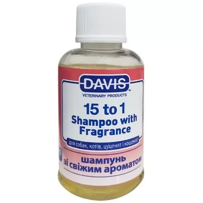 Все фото Шампунь с ароматом свежести Davis Fresh Fragrance 15:1 - 50 мл. 