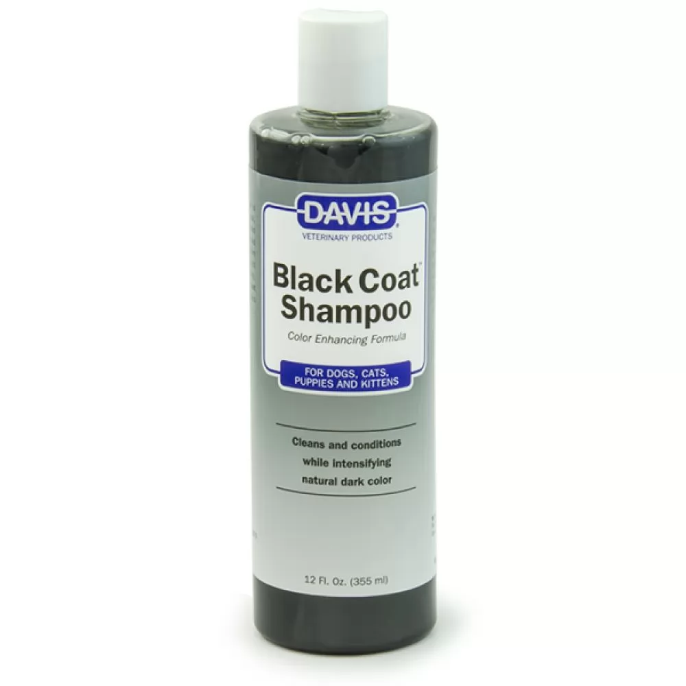 Шампунь для черной шерсти Davis Black Coat Shampoo 10:1 - 355 мл.