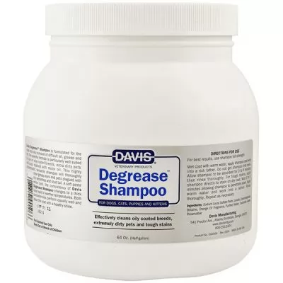Характеристики Знежирювальний шампунь Davis Degrease Shampoo 1,89 л.