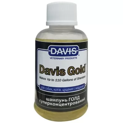 Усі фото Шампунь високої концентрації Davis Gold Shampoo 109: 1 - 50 мл.