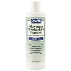 Фото Шампунь хлоргексидином Davis Chlorhexidine Shampoo 4% 355 мл. - 1