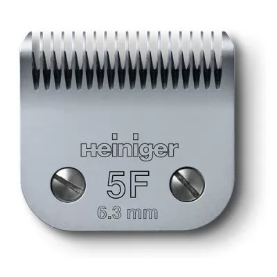 Характеристики Ніж для стрижки тварин Heiniger 6,3 мм. # 5F