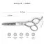 Характеристики Филировочные ножницы для стрижки собак Chonry AT-6030T 6 дюймов - 3