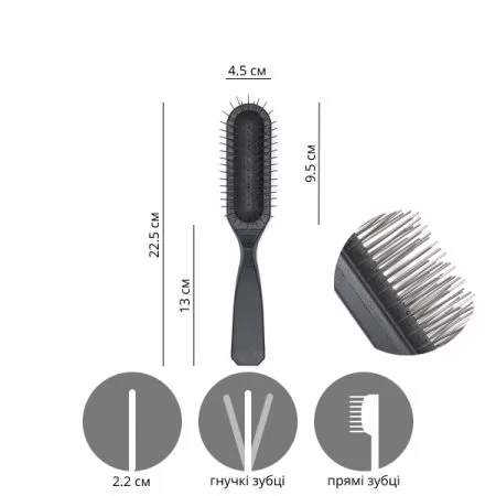 Фото Щітка для тварин Show Tech Ultra-Pro Pin Brush Oblong Pin Brush - 2